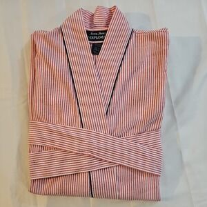 NEW Vintage Made in USA After Hours by Diplomat Red Pinstripe‎ Robe Mens OS
